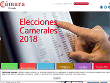 Tablet Screenshot of camara-ovi.es